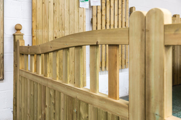 Custom made wooden gates can transform your garden