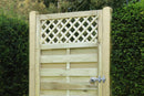 Horizontal Lattice Top Gate