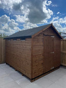 Apex garden shed