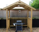 Softwood Garden BBQ shelte