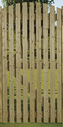 Orchard curved top gate