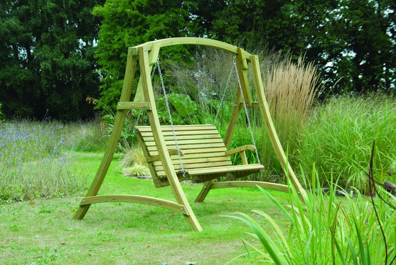 Outdoor Softwood Garden Swing Seat