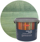 Protek shed and fence stain green