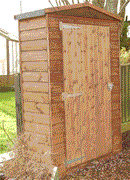 Somerlap wooden tool tidy shed