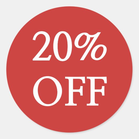 May 20% Discount Items