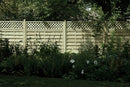 Horizontal Lattice top fence panel