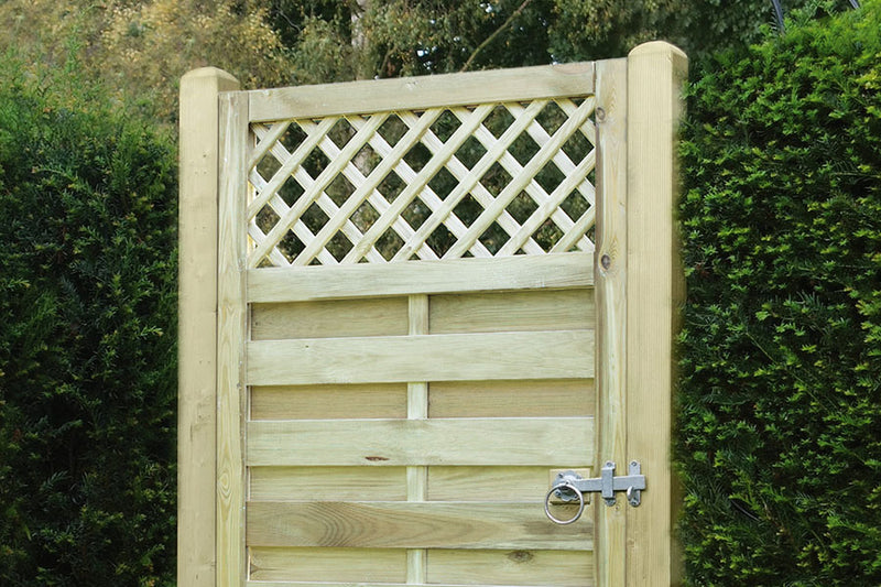 Horizontal Lattice Top Gate