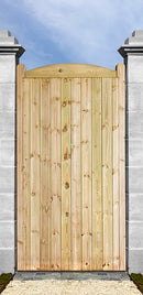 Harpford Tall wooden gate