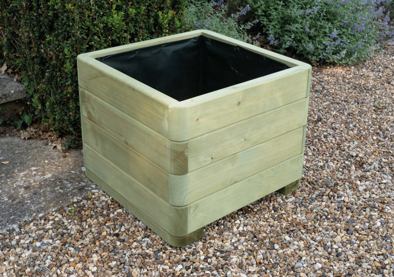 Smooth Square Planter