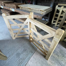 Wooden entrance gate