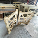 Wooden entrance gates