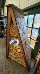 Somerlap kindling and firewood log-store