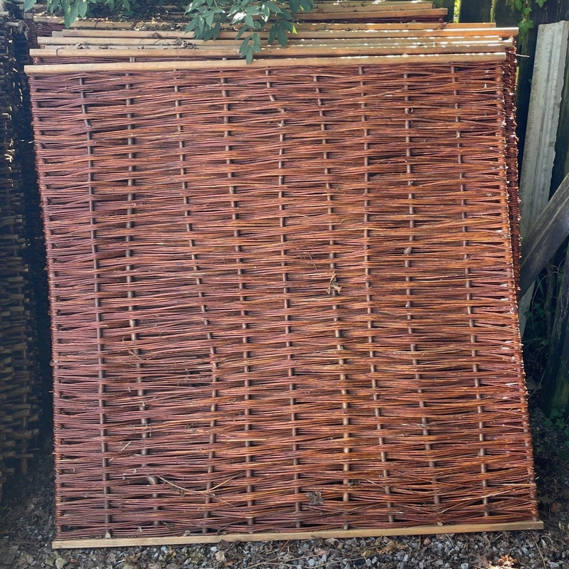 Willow Hurdle Fencing Panel