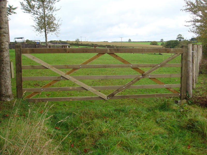 Field Gate - Sawn Finish