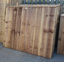 Somerlap feather edge fence panels