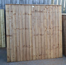 Somerlap feather edge fence panels