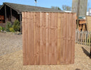 Somerlap feather edge fence panels