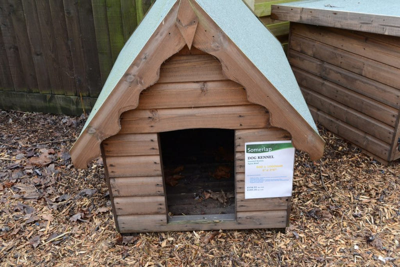 Dog Kennel Apex House Softwood