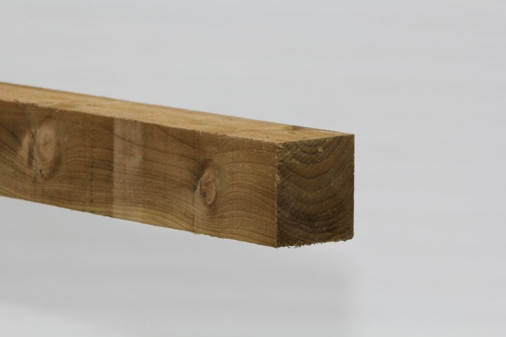 Green Square Post GREEN - Square Fence Post - Pressure Treated | Somerlap