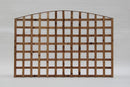 Convex trellis panel