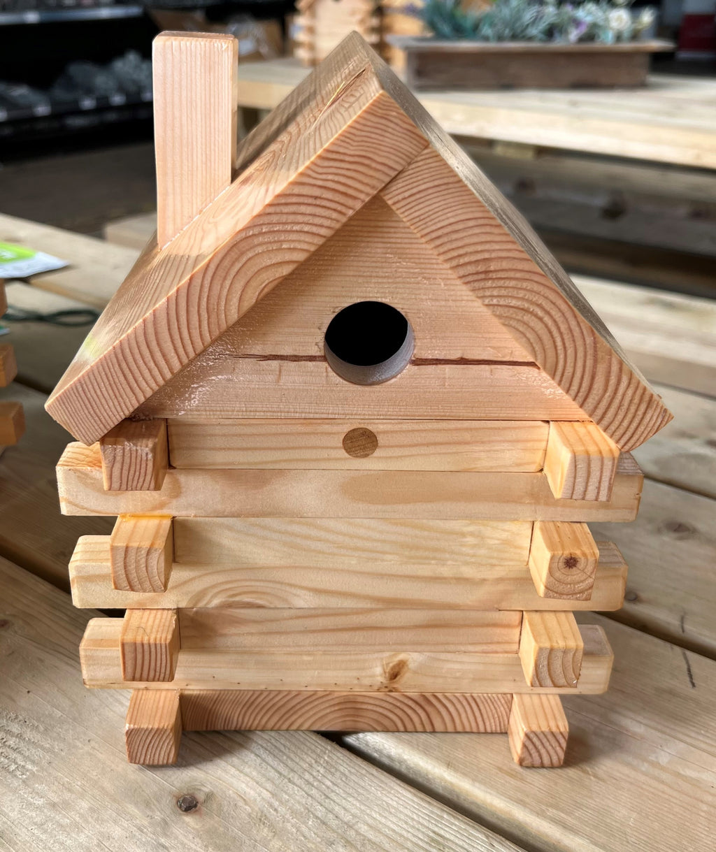 Modular Bird Boxes Log Cabin Bird Boxes