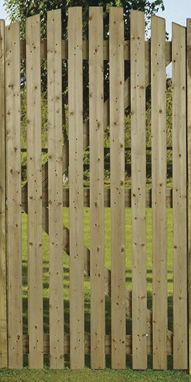 Orchard Curved Top Gate