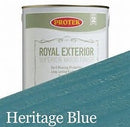 Protek superior wood finish Heritage blue