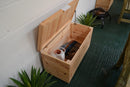 Softwood Shiplap Garden Storage Box - Untreated