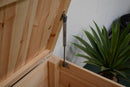 Softwood Shiplap Garden Storage Box - Untreated