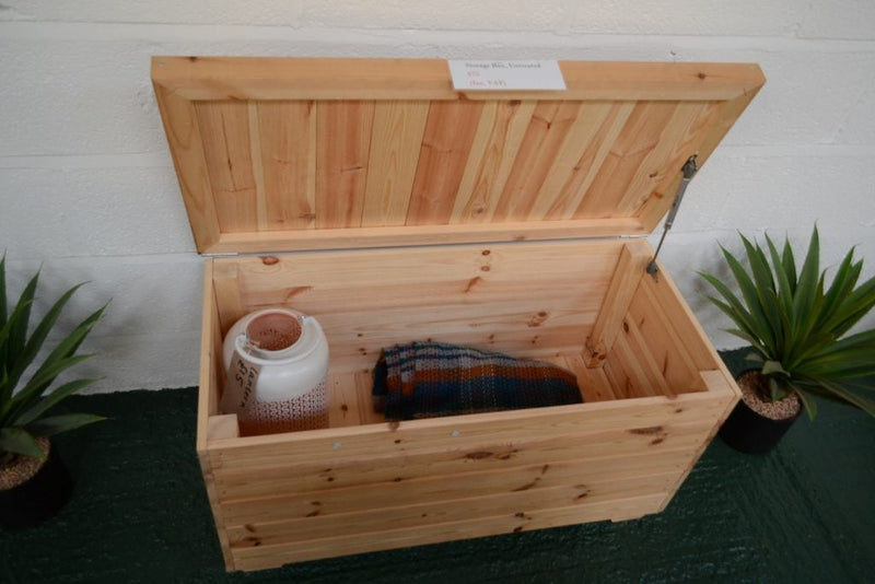 Softwood Shiplap Garden Storage Box - Untreated