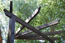 Corner pergola